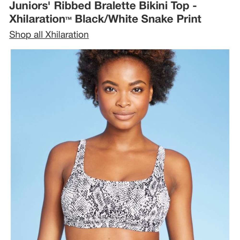 TARGET BATHING SUIT TOP